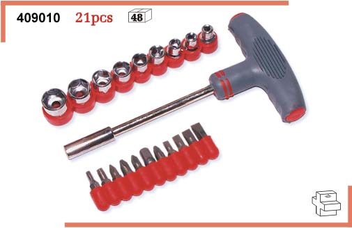 21pc bits with T-Bar